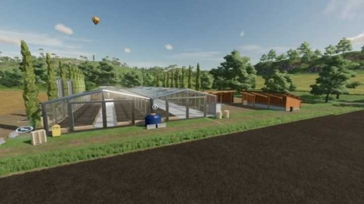 Extra-Large Royal Greenhouse V1.0 FS22