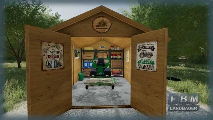 [Fbm22] Profihopper Garage V1.0.0.0 FS22