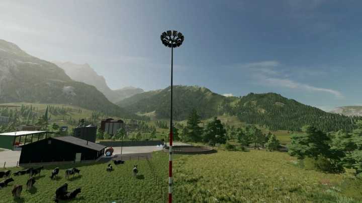 Floodlight Pole (Prefab) V1.0 FS22