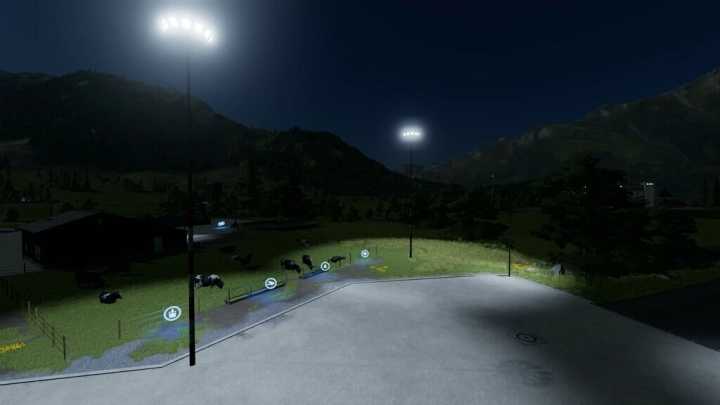 Floodlight Pole (Prefab) V1.0 FS22