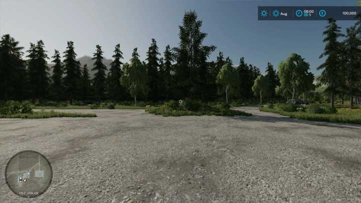 Foggy Forest Map V1.0 FS22