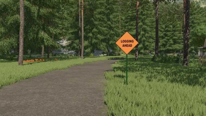 Forestry Sign Pack V1.0 FS22