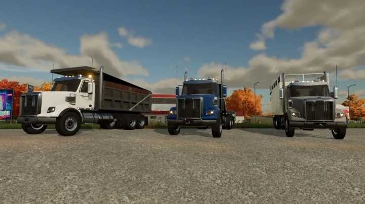 Freightliner Coronado 122Sd Flated/Ar Truck V1.0 FS22