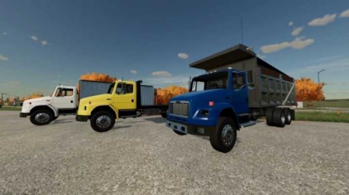 Freightliner Fl80 Flatbed/Ar Truck V1.0 FS22