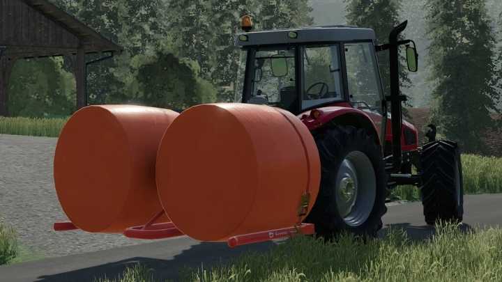 Gorenc Bale Fork Twin V1.0 FS22