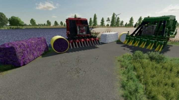 Harvester For Cotton And Lavender V1.0 FS22