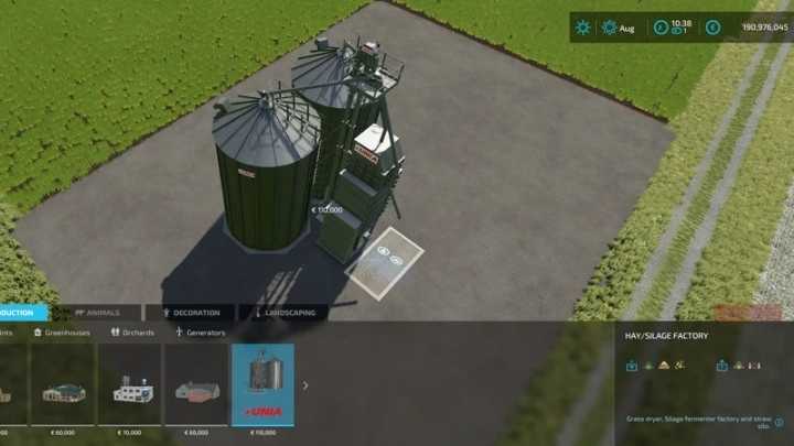 Hay/Silage Factory V1.0 FS22