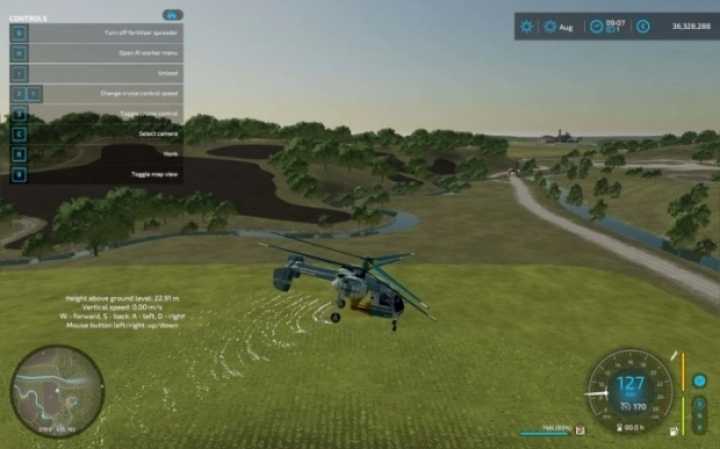 Helicopter Ka-26 Agriculture V1.0 FS22