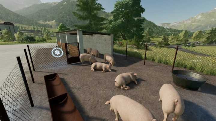 Homestead Pig Barn V1.0 FS22