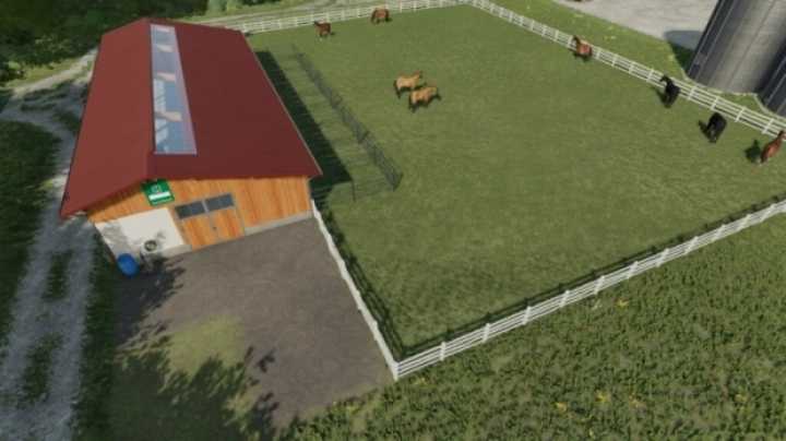 Horse Stable With Paddocks V1.0 FS22