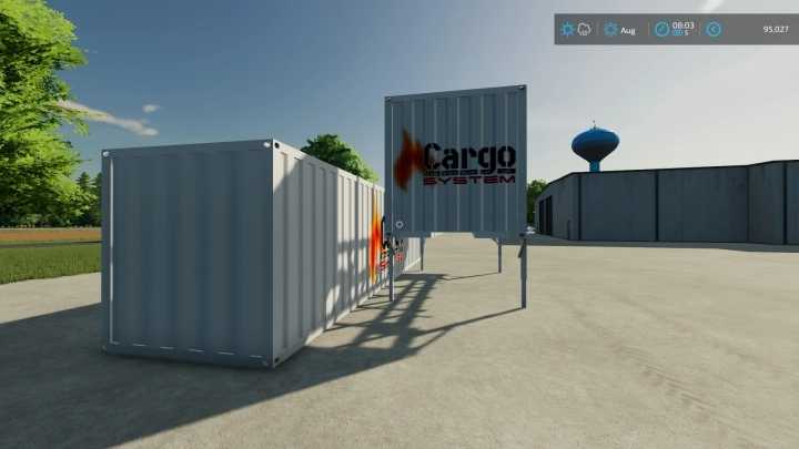 Hot Container Wood V1.0 FS22