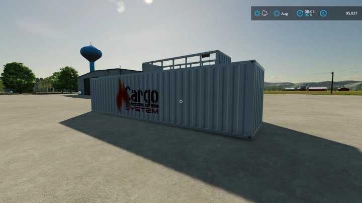 Hot Container Wood V1.0 FS22