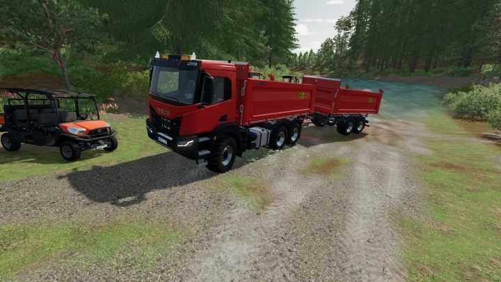 Iveco X-Way 6X6 Meiller Kipper V1.0 FS22