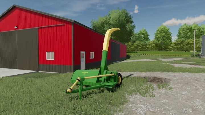 John Deere 16A Flail Chopper V1.0 FS22