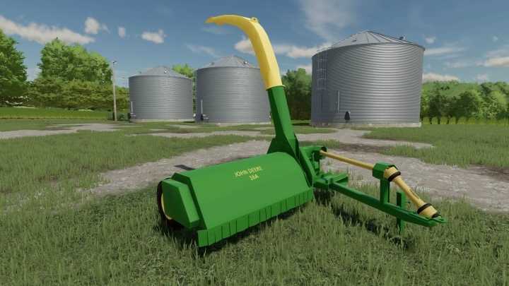 John Deere 16A Flail Chopper V1.0 FS22