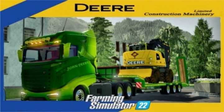 John Deere 190G W + Tool Eragon Pack V2.0 FS22