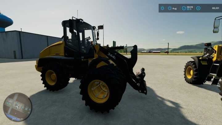 John Deere 344L With Strobes V1.0 FS22