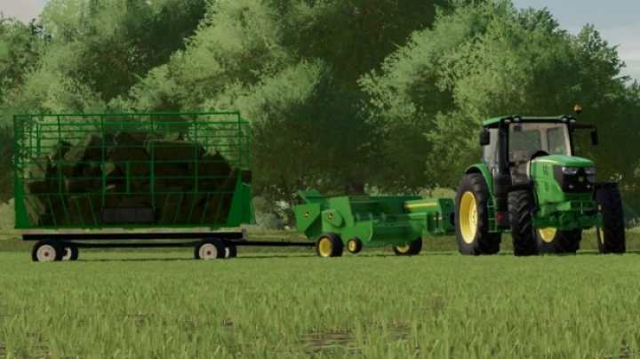 John Deere 348 Square Baler V1.0 FS22