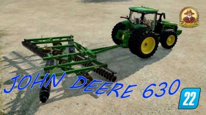 John Deere 630 Realistic Folding Speed V1.2 FS22