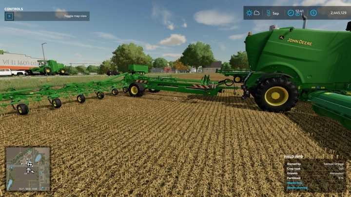 John Deere Big M 450 Mower V1.0 FS22