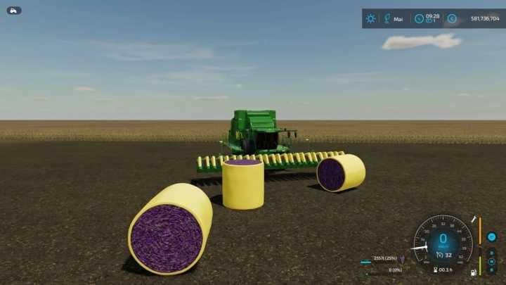 John Deere Cs770 Lavande V1.3 FS22