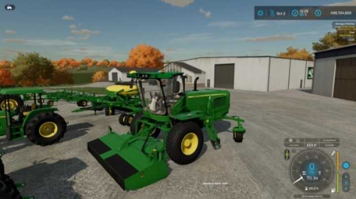 John Deere W235 Mower V1.0 FS22