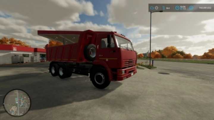 Kamaz 6520 Dump Truck V1.1 FS22