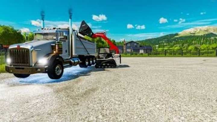 Kenworth T800 Dump Truck V1.0 FS22