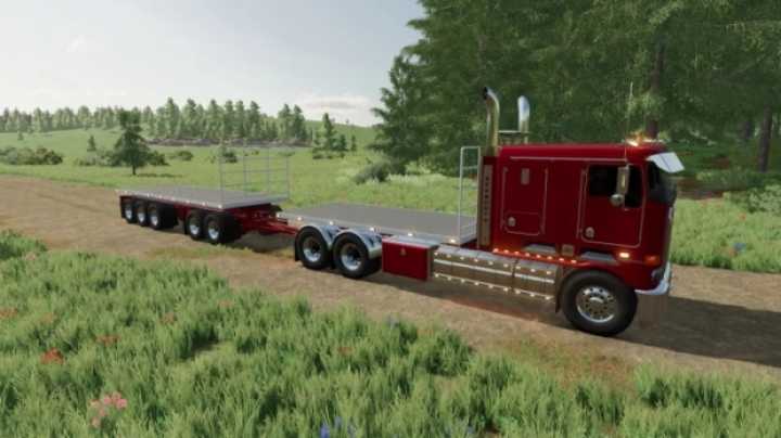 Kenworth T900 Trays Truck V1.0 FS22