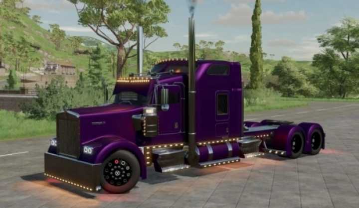 Kenworth W900 Custom Truck V2.0 FS22