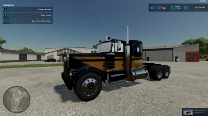 Kenworth W900 Flat Top Converted V1.0 FS22