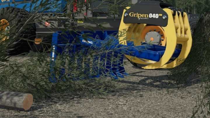 Kirmag Tree Waste Rake V1.0 FS22