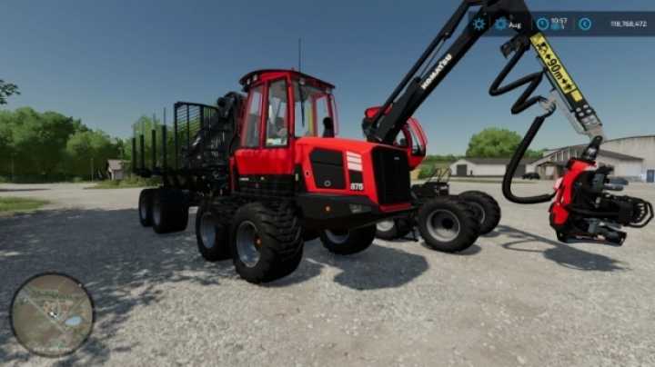 Komatsu 875 And Xc931 V1.0 FS22