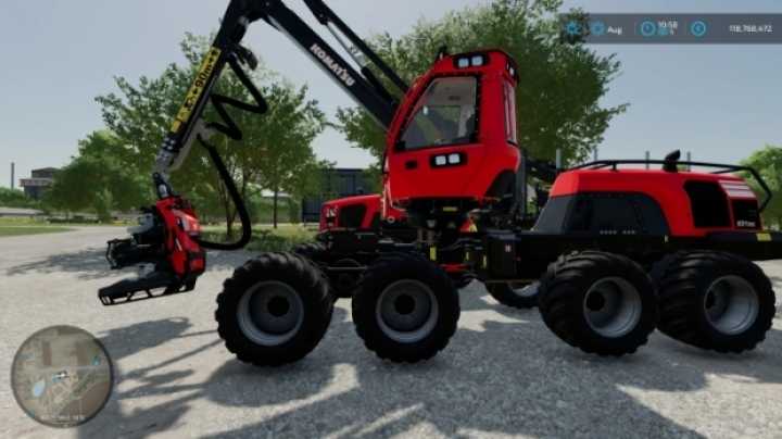 Komatsu 875 And Xc931 V1.0 FS22