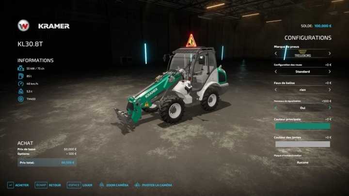 Kramer Kl 308T V1.0 FS22