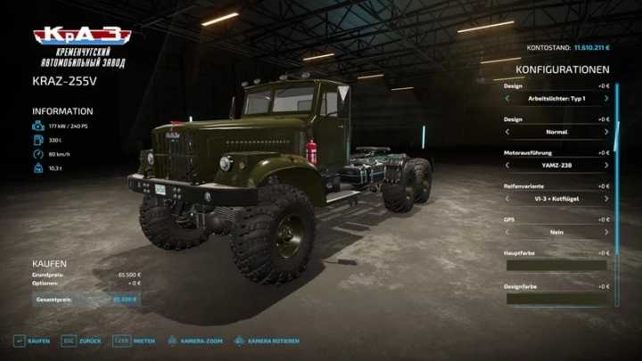 Kraz Pack New Life V1.0 FS22