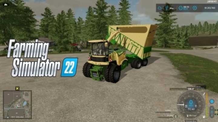 Krone Big X 1180 Cargo V1.0.4.6 FS22