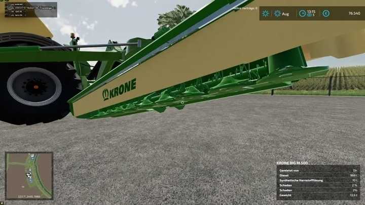 Krone Bigm500 V2.1 FS22