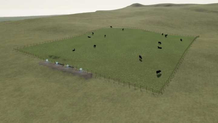 Large Cow Pen V1.0 FS22