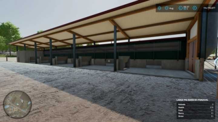 Large Pig Barn V1.0 FS22