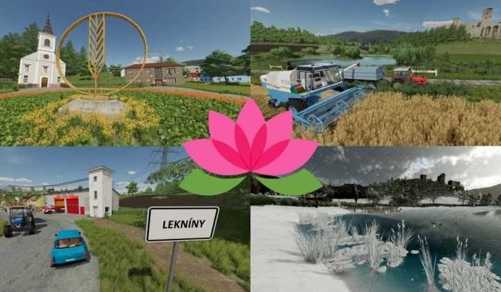 Lekníny Map V2.0 FS22