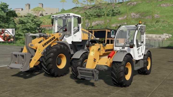 Liebherr Tl 436-7 / Liebherr Tl 436-7 Pack V1.0 FS22