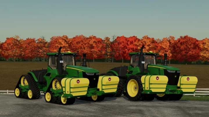 Lizard Big Turtle Saddle Tanks V1.0 FS22