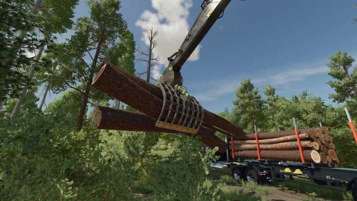 Lizard Log Grapple Pack V1.0 FS22