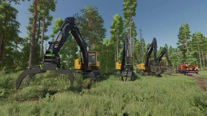 Lizard Log Grapple Pack V1.0 FS22