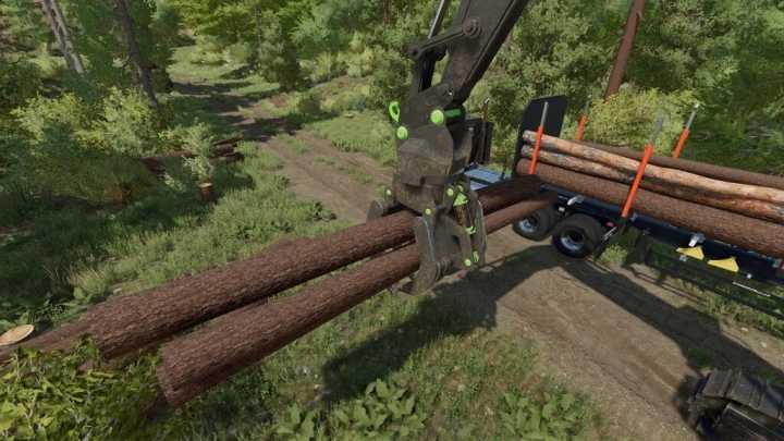 Lizard Log Grapple Pack V1.0 FS22