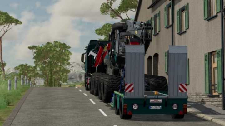 Lizard Special Lowloader Tls39 Truck V1.0 FS22