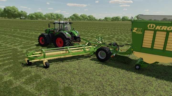 Lizard Trailed Windrower V1.0 FS22