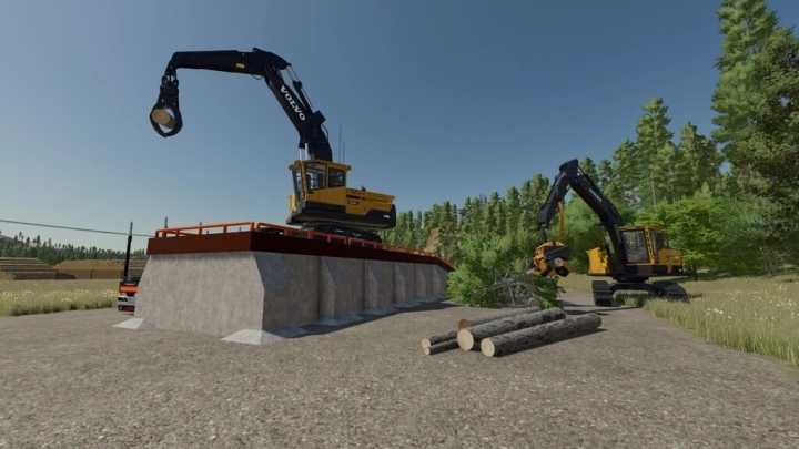 Log Load Platform V1.0 FS22