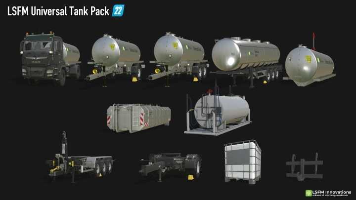 Lsfm Universal Tankpack V1.0.0.5 FS22